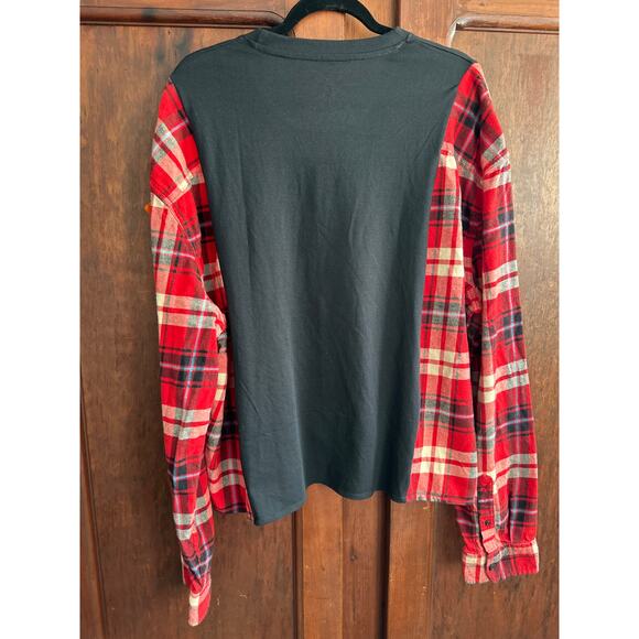 Upcycled Flannel T - Picture 4 of 4